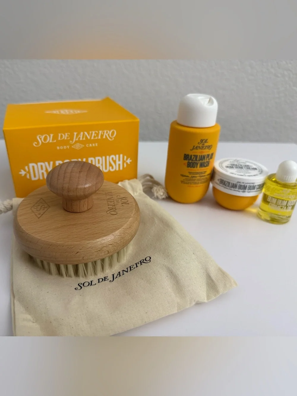 Sol de Janeiro Brazilian Body Care Set with Dry Body Brush